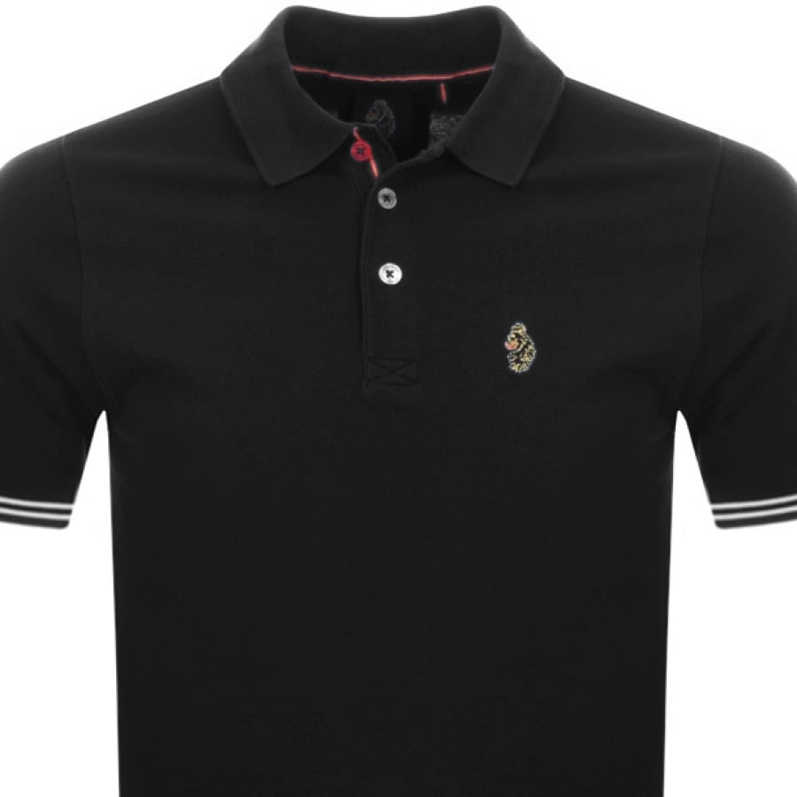 Alternative Image for ProductLuke 1977 New Mead Polo T Shirt Black2